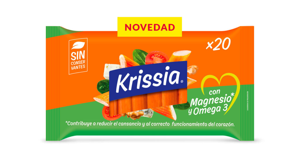 Krissia<sup>®</sup> magnesio y omega3